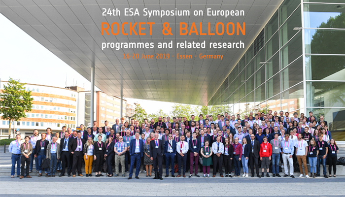 Group photo at 24th ESA Symposium on European Rocket Balloon programmes and related research.