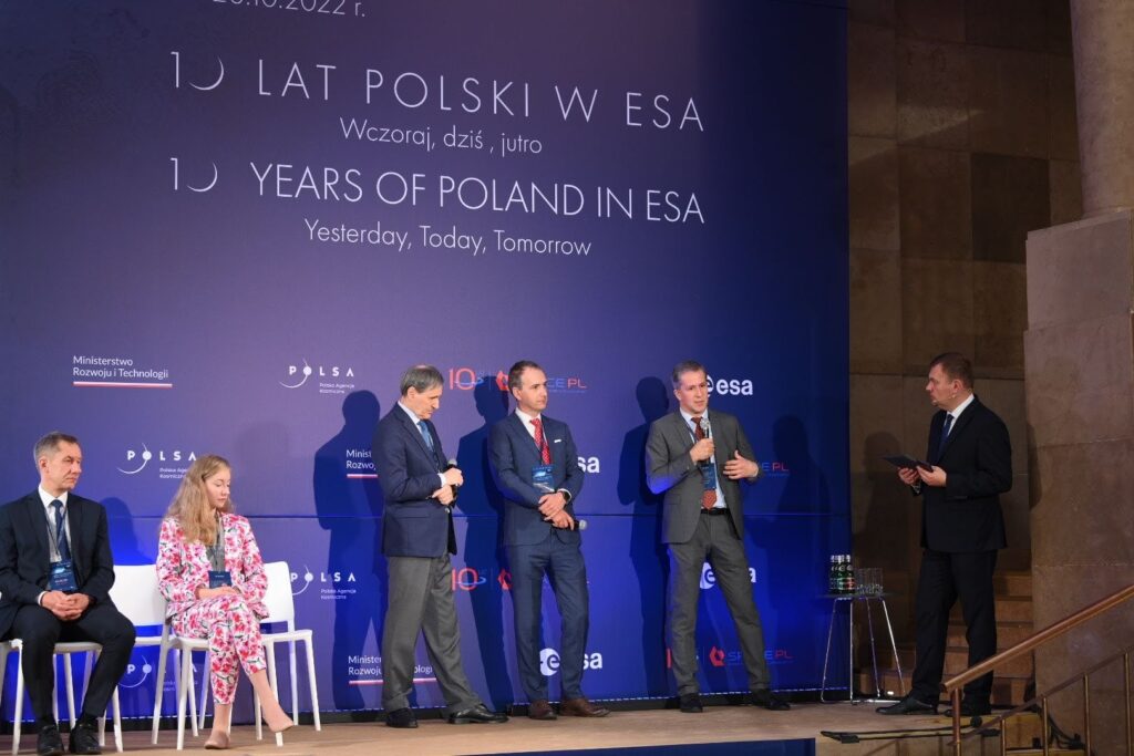 Statements by participants during 10 years of Poland in ESA conference.