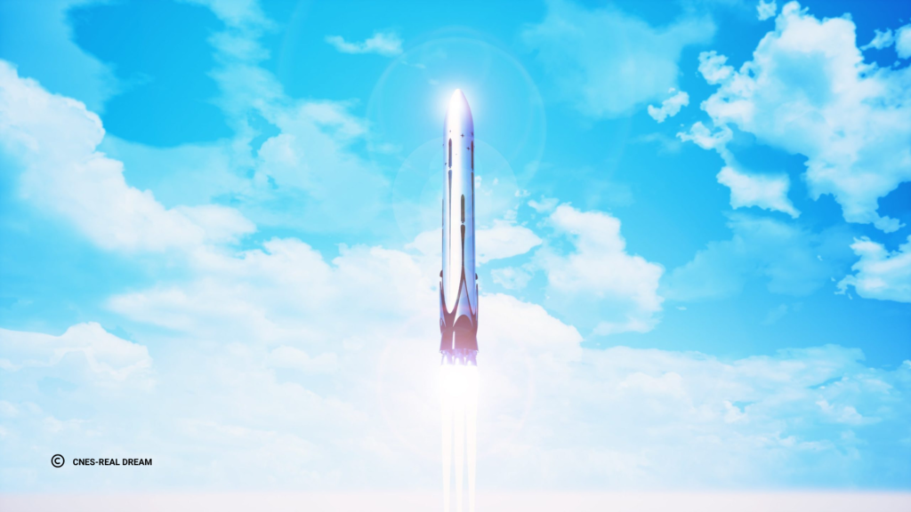 Themis rocket visualization.