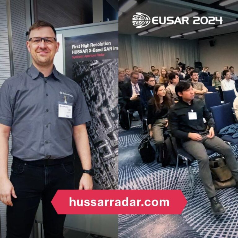 There was a good turnout during the presentation of the Case Study of the HUSSAR radar (EUSAR 2024)