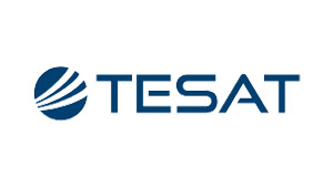 Tesat partner of SpaceForest - logo