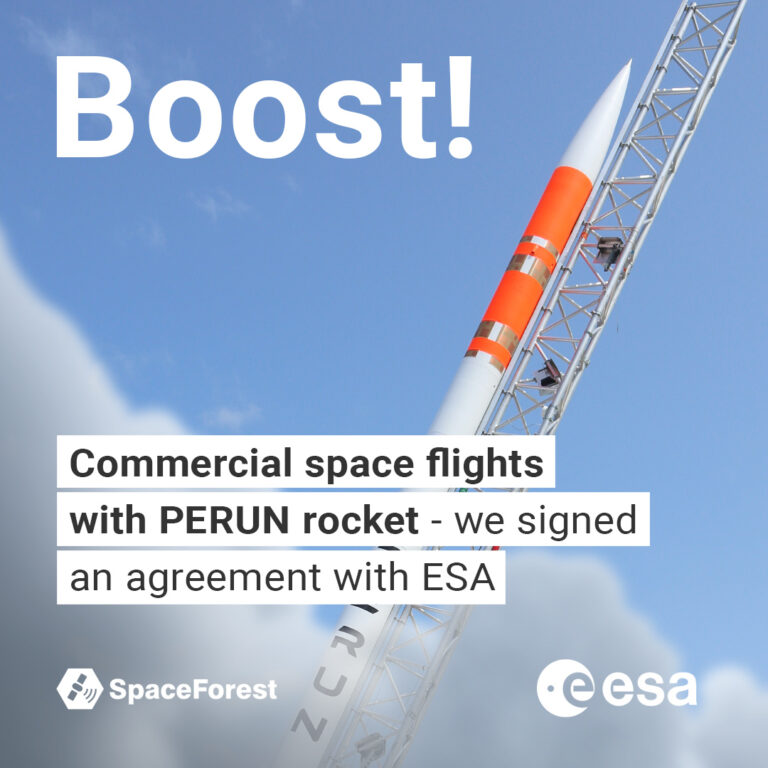 Boost! Commercial space flights with the Perun rocket – We have signed a contract with ESA