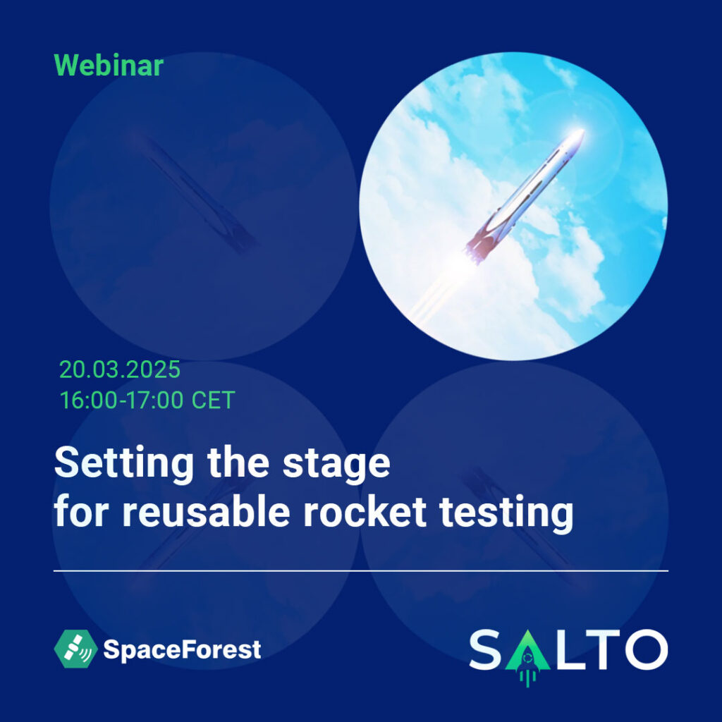 SpaceForest SALTO webinar on reusable rocket technology and FLIP maneuver