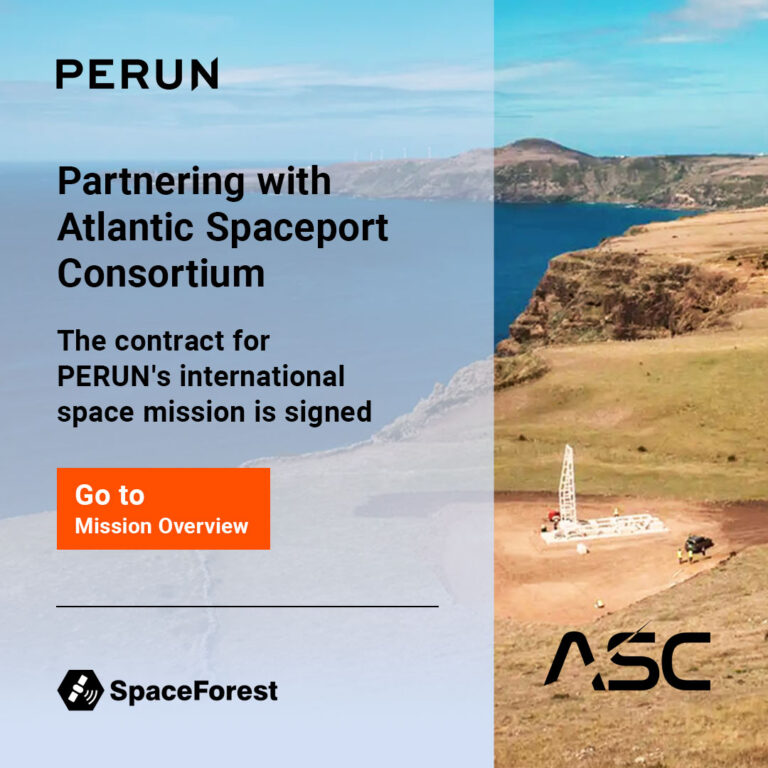 SpaceForest Starts Cooperation with Atlantic Spaceport Consortium – PERUN Rocket to Be Launched from the Island in an International Space Mission
